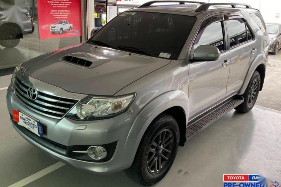 Silver Toyota Fortuner 2015 for sale in Cavite