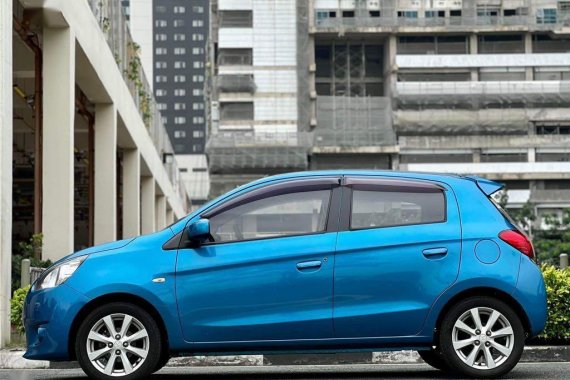 Blue Mitsubishi Mirage 2013 for sale in Makati