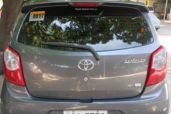 Selling Grey Toyota Wigo 2015 in Taguig