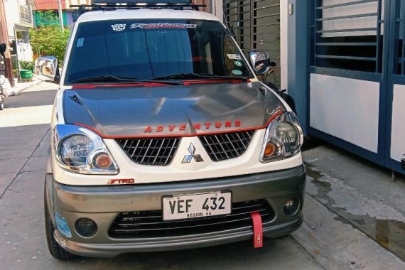 White Mitsubishi Adventure 2007 for sale in Dasmarinas