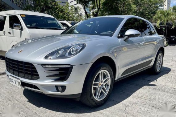 Silver Porsche Macan 2016 for sale in Pasig
