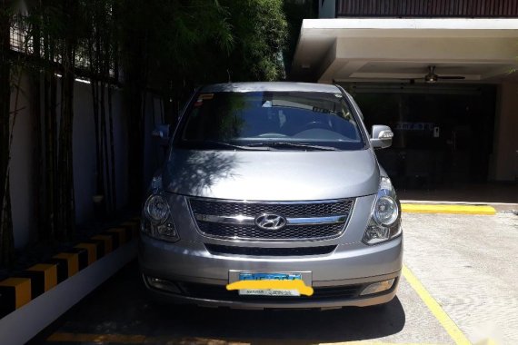 Silver Hyundai Starex 2013 for sale in Quezon 