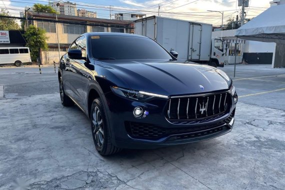 Blue Maserati Levante 2017 for sale in Makati 