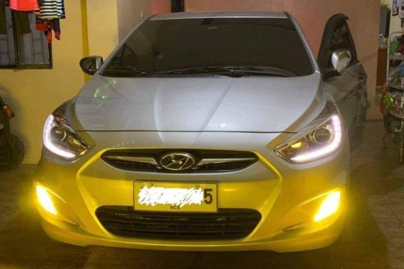 Silver Hyundai Accent 2014 for sale in Pasig