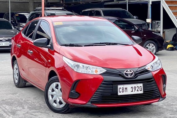 Red Toyota Vios 2021 for sale in Parañaque