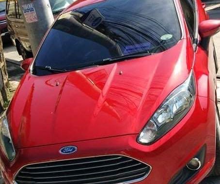 Red Ford Fiesta 2015 for sale in Pasig 