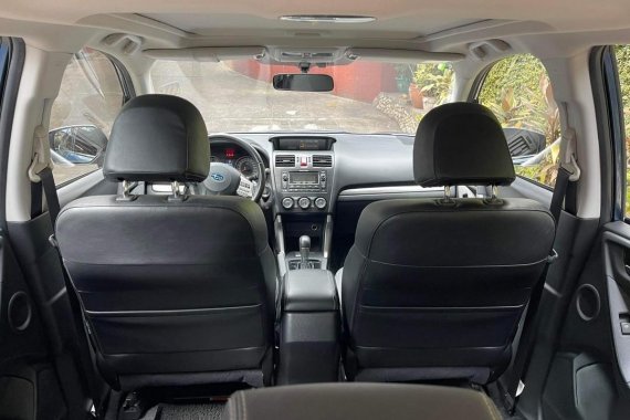 Blue Subaru Forester 2014 for sale in Quezon 