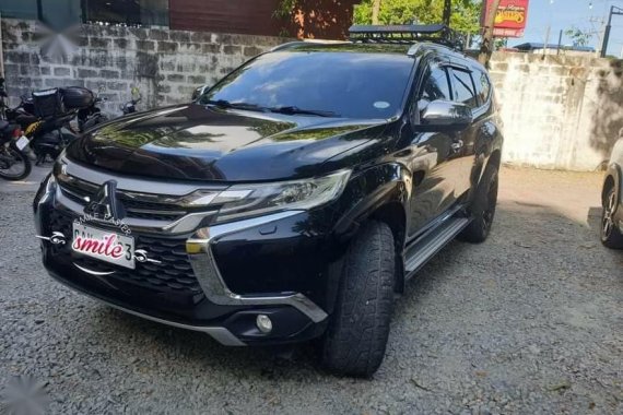 Selling Black Mitsubishi Montero Sport 2016 in Quezon 