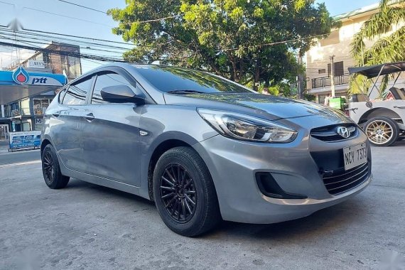 Silver Hyundai Accent 2016 for sale in Dasmarinas