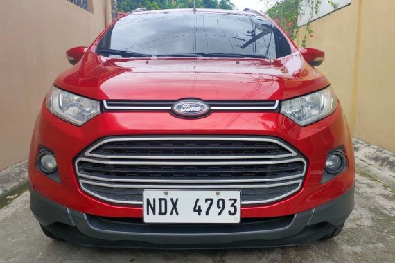 Red Ford Ecosport 2016 for sale in Quezon 