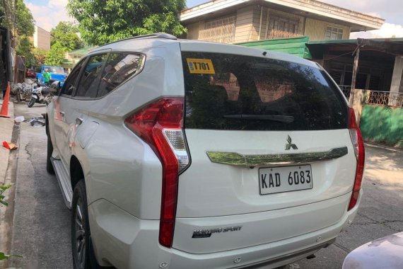 White Mitsubishi Montero Sport 2019 for sale in Quezon 