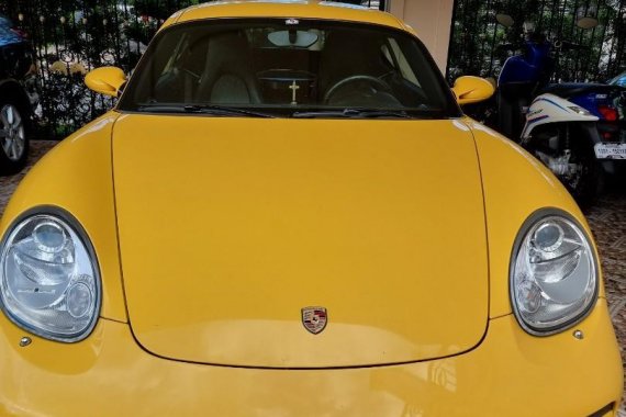 Yellow Porsche Cayman 2008 for sale in Quezon 