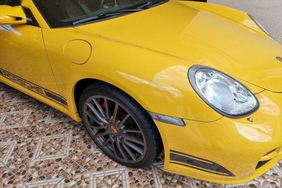 Yellow Porsche Cayman 2008 for sale in Quezon 