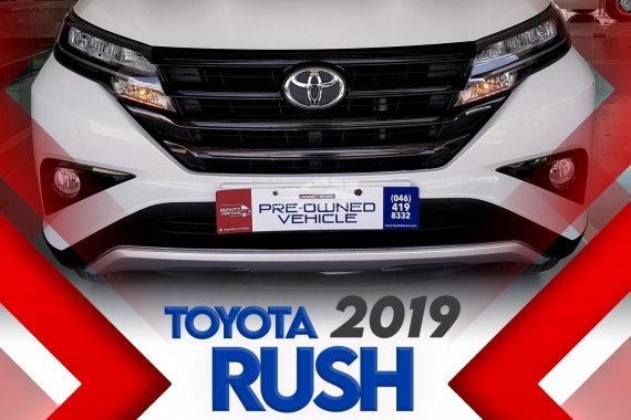 2nd hand 2019 Toyota Rush MPV in good condition