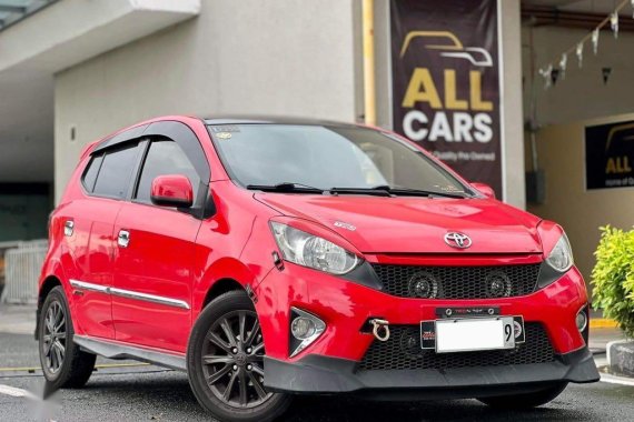 Red Toyota Wigo 2016 for sale in Automatic