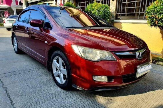 Sell Red 2008 Honda Civic in Santa Rosa