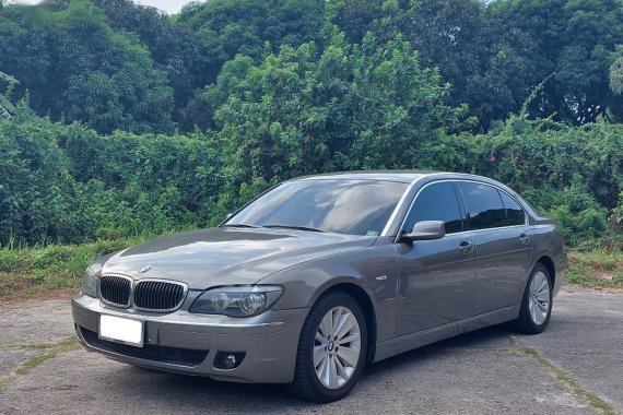 Grey BMW 730Li 2008 for sale in Quezon City