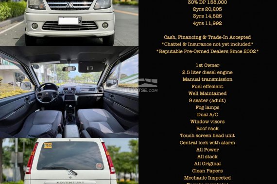 For Sale! White 2017 Mitsubishi Adventure GLX 2.5 Manual Diesel - call now 09171935289