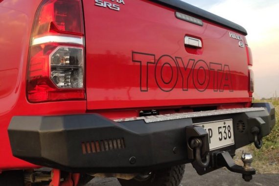 Red Toyota Hilux 2013 for sale in Angeles