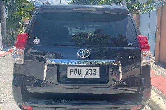 Selling Black Toyota Land cruiser prado 2011 in Quezon City
