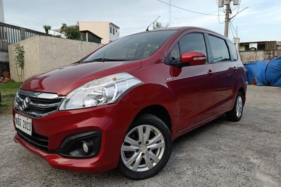 Red Suzuki Ertiga 2018 for sale in Automatic