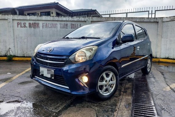 Sell Blue 2014 Toyota Wigo in Imus