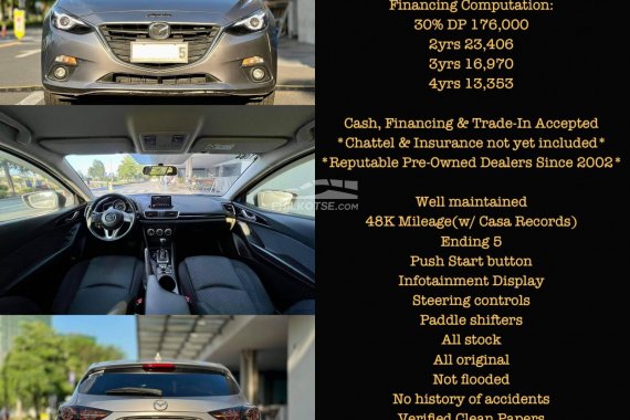 FOR SALE!2016 Mazda 3 1.5 Hatchback Automatic Gas