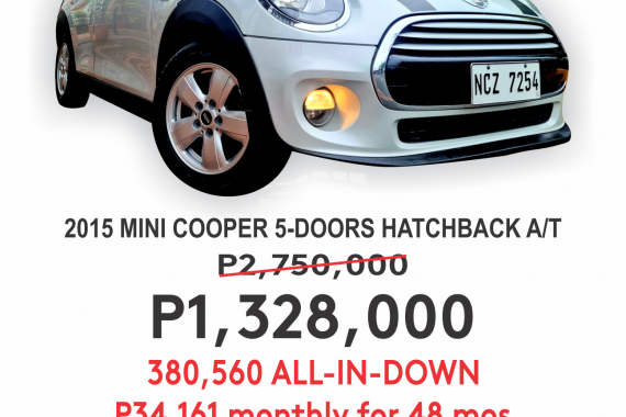 2015 MINI COOPER 5-DOORS Hatchback AT