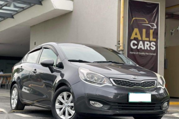 Selling Grey Kia Rio 2013 in Makati