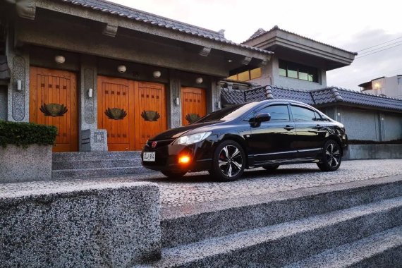 Black Honda Civic 2007 for sale in Automatic