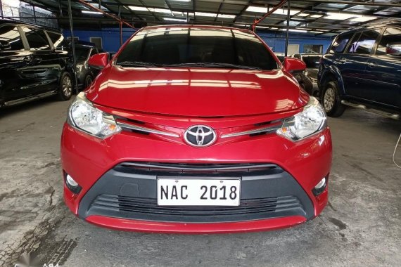 Red Toyota Vios 2017 for sale in Las Piñas
