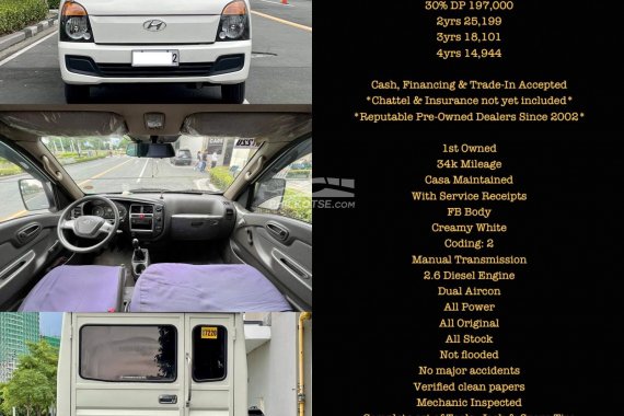 Hot deal alert! 2017 Hyundai H-100  2.6 GL 5M/T (Dsl-With AC) for sale call now 09171935289