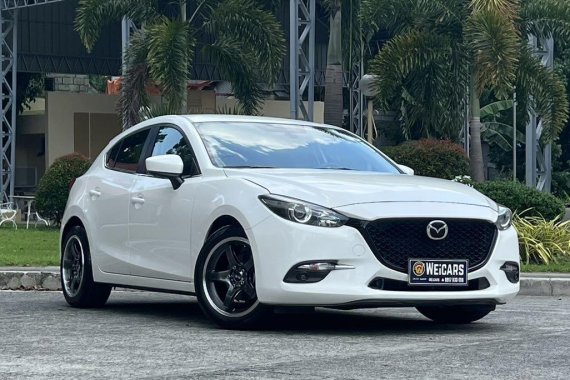 White Mazda 3 2018 for sale in Quezon City