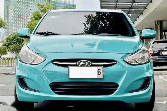 Sell Blue 2015 Hyundai Accent in Makati