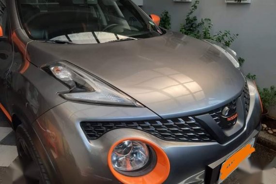 Grey Nissan Juke 2017 for sale in Caloocan