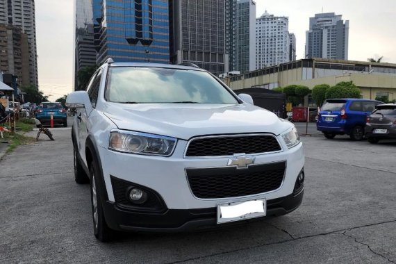 White Chevrolet Captiva 2015 for sale in Pasig