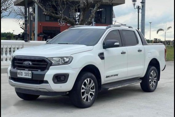Selling White Ford Ranger 2019 in Manila