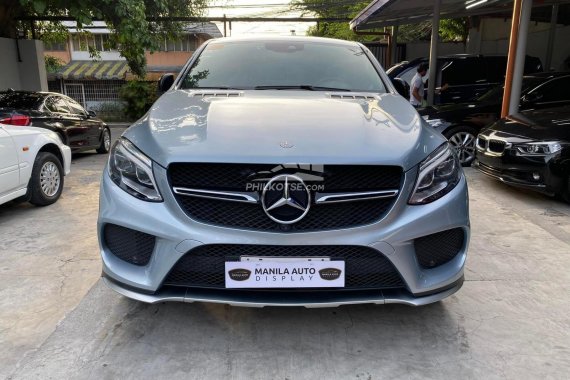 Selling Silver 2017 Mercedes-Benz AMG GLE43 COUPE BI TURBO 4MATIC second hand