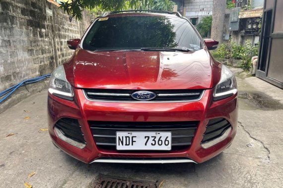 Red Ford Escape 2015 for sale in Quezon City