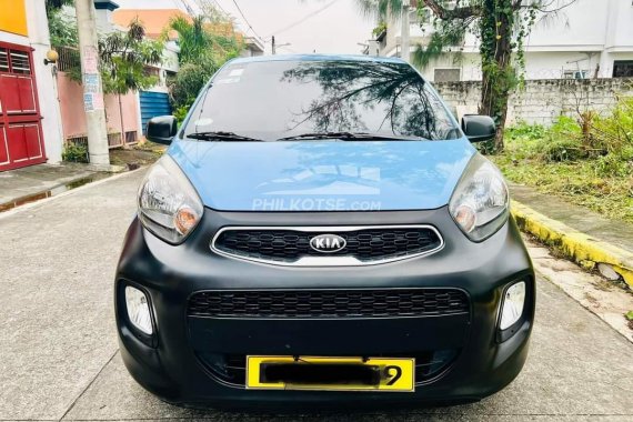 Sky blue 2017 Kia Picanto Hatchback second hand for sale