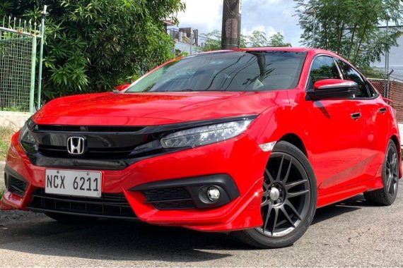 Red Honda Civic 2016 for sale in Automatic