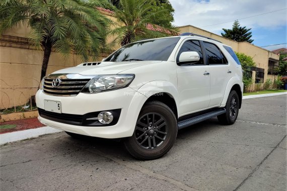 2015 Toyota Fortuner  2.4 G Diesel 4x2 MT for sale in good condition