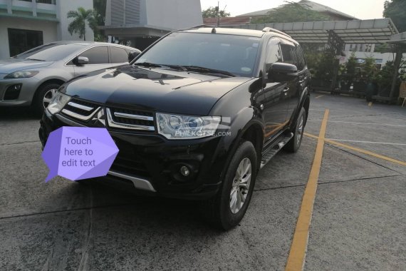 Black 2014 Mitsubishi Montero Sport GT 2.4D 2WD AT  for sale