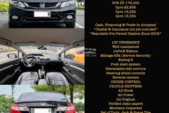  For Sale! 2015 Honda Civic 1.8 FB2 Automatic Gas call now 09171935289