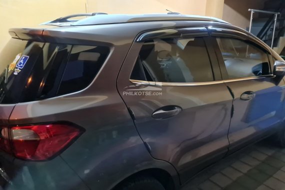 Grey 2015 Ford EcoSport  1.5 L Titanium AT Automatic for sale