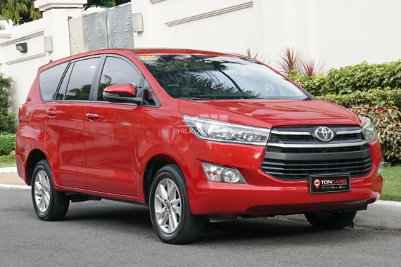 Selling used 2020 Toyota Innova  2.8 E Diesel MT in Red NEWLY PMS! 
