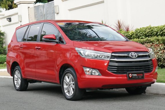 Selling used 2020 Toyota Innova  2.8 E Diesel MT in Red NEWLY PMS! 