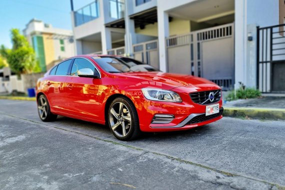 Selling Red 2016 Volvo S60  R-Design new look facelifted second hand sports d4 s90 s40 