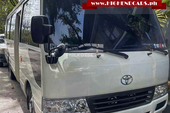 For Sale 2016 Toyota Coaster Diesel 15 Seater Customized Interiors 15t Kms only