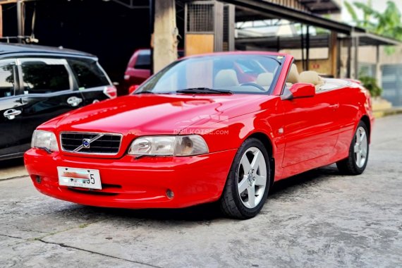 Red 2002 Volvo C70 Coupe / Convertible second hand for sale
